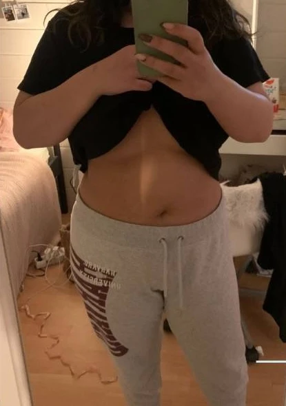 Kunde 9 vor dem Personal Training - Körper-Transformation